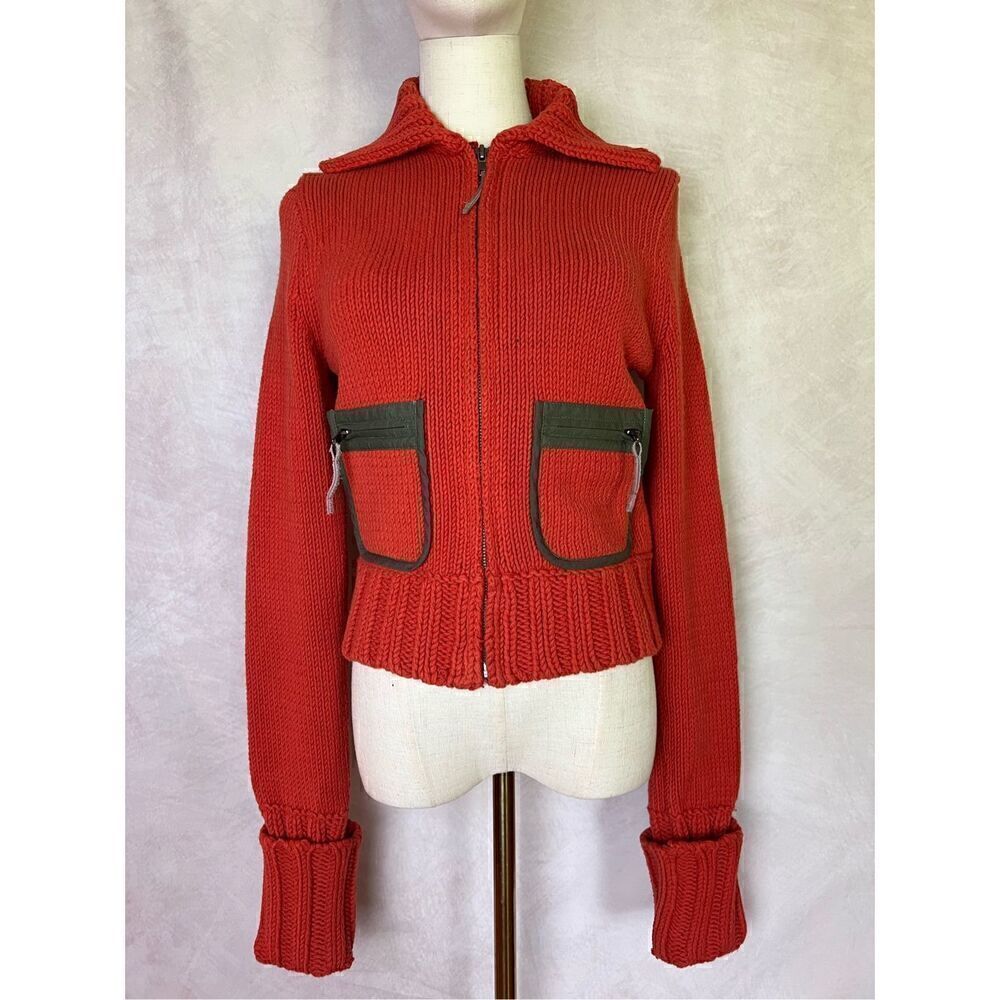 Lucky Brand 70s Style Jacket Sweater